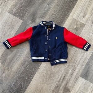 Ralph Lauren Kids Navy and Red Jacket